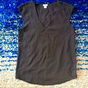 J Crew Black Sleeveless Blouse 6